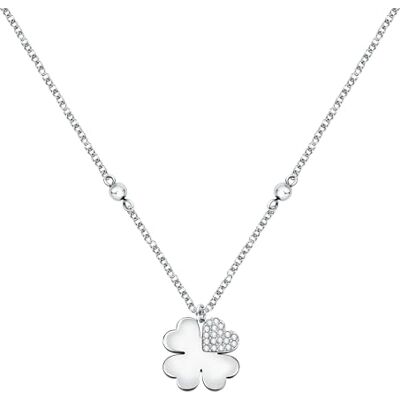 Morellato Collana Donna, Collezione VALENTINA, in Acciaio, Cristalli Morellato Collana Donna, Collezione VALENTINA, in Acciaio, Cristalli