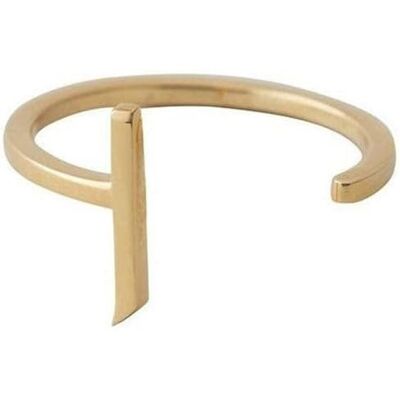 Design Letters Anello A-Z (Oro) J Design Letters Anello A-Z (Oro) J