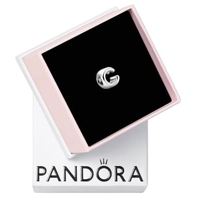 PANDORA Charm Lettera in argento sterling PANDORA Charm Lettera in argento sterling