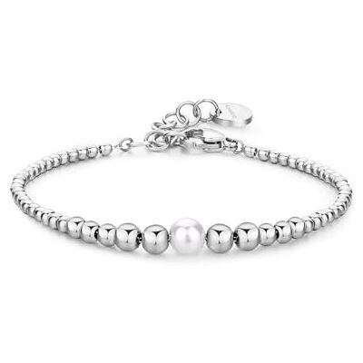 Brosway Bracciale Donna in Acciaio Bracciale con Perle Collezione Perfect BPC13 Brosway Bracciale Donna in Acciaio Bracciale con Perle Collezione Perfect BPC13
