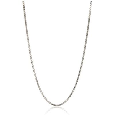 Beneto Collana Nadèasový støíbrný øetizek Kostka/Venezia AG1058 CH Lunghezza: 45 cm Marca, Estándar, Metallo Non prezioso, Nessuna Pietra preziosa Beneto Collana Nadèasový støíbrný øetizek Kostka/Venezia AG1058 CH Lunghezza: 45 cm Marca, Estándar, Metallo Non prezioso, Nessuna Pietra preziosa