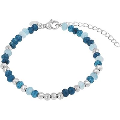 TOM TAILOR Bracciale da Donna in Acciaio inox Argentato Con Perle Ciondolo a Sferi TT-B0024 TOM TAILOR Bracciale da Donna in Acciaio inox Argentato Con Perle Ciondolo a Sferi TT-B0024