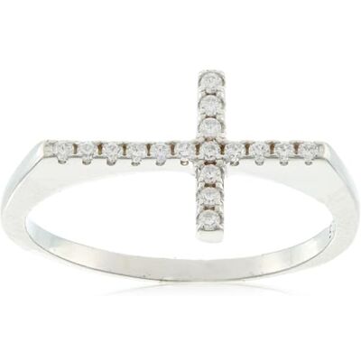 Brilio Silver Anello Shiny Women's Ring with Clear Zircons RI017W Circuito: 58 mm Marca, Estándar, Metallo Non prezioso, Nessuna Pietra preziosa Brilio Silver Anello Shiny Women's Ring with Clear Zircons RI017W Circuito: 58 mm Marca, Estándar, Metallo Non prezioso, Nessuna Pietra preziosa