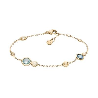Skagen Sofie Sea Glass Bracciale da donna in acciaio inossidabile color oro Skagen Sofie Sea Glass Bracciale da donna in acciaio inossidabile color oro