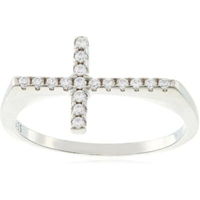 Brilio Silver Anello Shiny Women's Ring with Clear Zircons RI017W Circuito: 56 mm Marca, Estándar, Metallo Non prezioso, Nessuna Pietra preziosa Brilio Silver Anello Shiny Women's Ring with Clear Zircons RI017W Circuito: 56 mm Marca, Estándar, Metallo Non prezioso, Nessuna Pietra preziosa