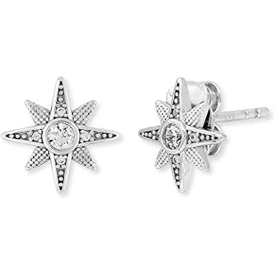 Engelsrufer 32022690 Orecchini da donna in argento 925, con zirconi colorati, 10 mm, Argento sterling, Zirconia cubica Engelsrufer 32022690 Orecchini da donna in argento 925, con zirconi colorati, 10 mm, Argento sterling, Zirconia cubica