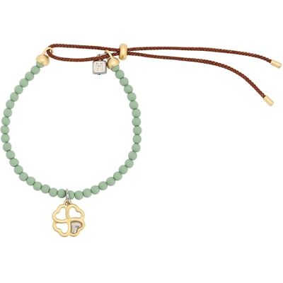 THUN Bracciale con perline colorate e pendente quadrifoglio THUN Bracciale con perline colorate e pendente quadrifoglio