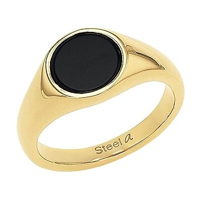 amor Anello in acciaio inox, unisex, da uomo, nero, in confezione regalo, 2037297, 18 (18,5), Acciaio inossidabile, Senza pietre amor Anello in acciaio inox, unisex, da uomo, nero, in confezione regalo, 2037297, 18 (18,5), Acciaio inossidabile, Senza pietre