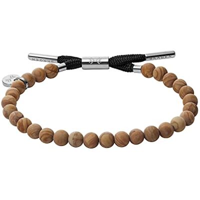 Skagen Bracciale Da Uomo In Vetro Di Mare, Larghezza Interna: 180-195 mm Marrone Bracciale In Pietra Arenaria, Skagen Bracciale Da Uomo In Vetro Di Mare, Larghezza Interna: 180-195 mm Marrone Bracciale In Pietra Arenaria,
