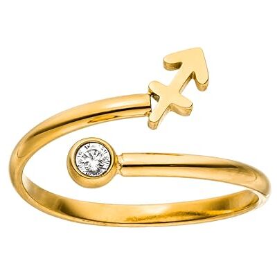 Purelei ® Anello con segno zodiacale – Anello da donna impermeabile in acciaio inox durevole – Anelli regolabili da 50 a 60 – Gioielli alla moda per il tuo look personalizzato Purelei ® Anello con segno zodiacale – Anello da donna impermeabile in acciaio inox durevole – Anelli regolabili da 50 a 60 – Gioielli alla moda per il tuo look personalizzato