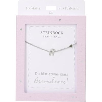 Depesche Collana da donna con ciondolo a forma di cuore, argento o oro, regolabile in 42-47 cm, in diverse varianti con simboli, lettere o segno zodiacale, Filigran, Acciaio inossidabile, Nessuna Depesche Collana da donna con ciondolo a forma di cuore, argento o oro, regolabile in 42-47 cm, in diverse varianti con simboli, lettere o segno zodiacale, Filigran, Acciaio inossidabile, Nessuna