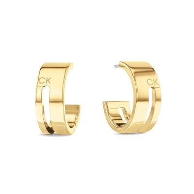 Calvin Klein Orecchini da donna Collezione GEOMETRIC ESSENTIALS in Acciaio Inossidabile e oro giallo Calvin Klein Orecchini da donna Collezione GEOMETRIC ESSENTIALS in Acciaio Inossidabile e oro giallo