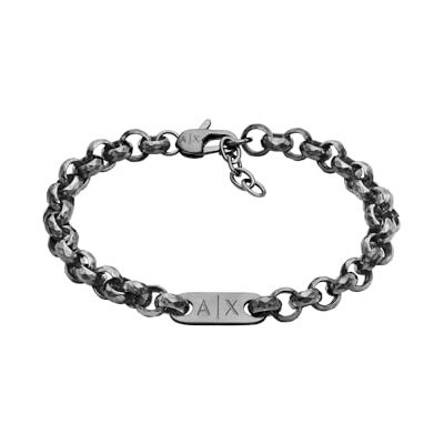 Armani Bracciale da uomo in acciaio inossidabile canna di fucile, Armani Bracciale da uomo in acciaio inossidabile canna di fucile,