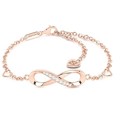 SERASAR Bracciale Premium Donna Acciaio Chirurgico Inossidabile 316L Impermeabile Lunghezza Regolabile Quattro Colori Include un Portagioie SERASAR Bracciale Premium Donna Acciaio Chirurgico Inossidabile 316L Impermeabile Lunghezza Regolabile Quattro Colori Include un Portagioie