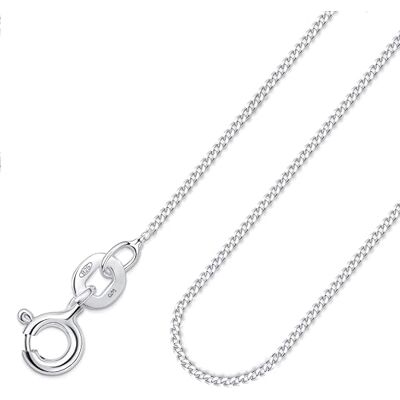 Amberta Catenina Argento 925 per Donna Uomo Collanina Sottilissima Semplice & Elegante Girocollo Maglia Fine Veneziana Quadrata Piccola 40/45/50/55/60 cm Amberta Catenina Argento 925 per Donna Uomo Collanina Sottilissima Semplice & Elegante Girocollo Maglia Fine Veneziana Quadrata Piccola 40/45/50/55/60 cm