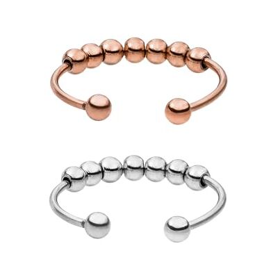 Purelei ® Anello Shade Anxiety – Anello da donna impermeabile in acciaio inox durevole – Anelli regolabili dalla taglia 50 alla 66 – Bigiotteria per il tuo look personalizzato Purelei ® Anello Shade Anxiety – Anello da donna impermeabile in acciaio inox durevole – Anelli regolabili dalla taglia 50 alla 66 – Bigiotteria per il tuo look personalizzato