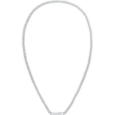 Calvin Klein Collana a Catena da Uomo Collezione ICONIC ID in Acciaio Inossidabile con un Charm Calvin Klein Collana a Catena da Uomo Collezione ICONIC ID in Acciaio Inossidabile con un Charm