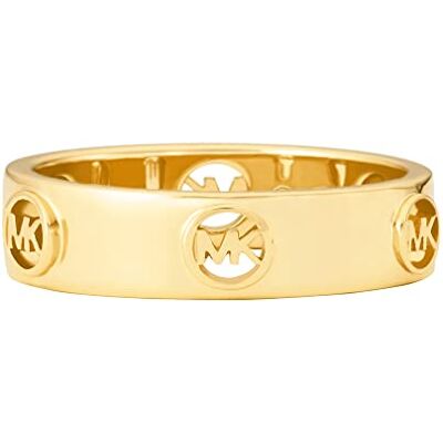 Michael Kors Anello Premium in Argento Sterling Tono Oro con per Le Donne MKC1550AA710;5 Michael Kors Anello Premium in Argento Sterling Tono Oro con per Le Donne MKC1550AA710;5