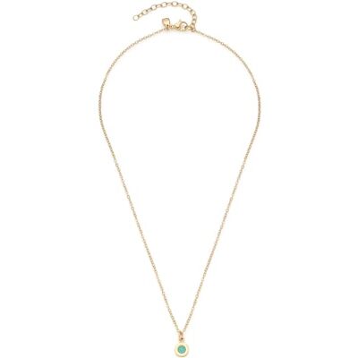 JEWELS BY LEONARDO Collana Isa • Collana con ancora in acciaio inox dorato • Ciondolo con pietra di vetro color acqua • 42-47 cm di lunghezza • retro personalizzabile • Gioielli regalo da donna • JEWELS BY LEONARDO Collana Isa • Collana con ancora in acciaio inox dorato • Ciondolo con pietra di vetro color acqua • 42-47 cm di lunghezza • retro personalizzabile • Gioielli regalo da donna •