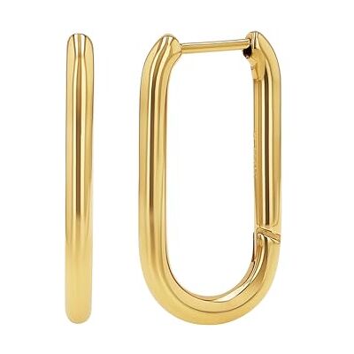 TOM TAILOR Orecchini da Donna in Acciaio inox Placcato Oro/Dorato Creoli TT-E0015 TOM TAILOR Orecchini da Donna in Acciaio inox Placcato Oro/Dorato Creoli TT-E0015