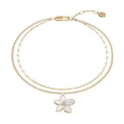 Fossil Sutton Donna Bracciale in acciaio inox color oro, Fossil Sutton Donna Bracciale in acciaio inox color oro,
