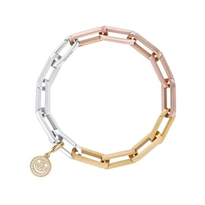 iXXXi Connect Bracciale composito Bonny Argento 19.5cm, 19.5cm, Acciaio inossidabile, Nessuna pietra preziosa iXXXi Connect Bracciale composito Bonny Argento 19.5cm, 19.5cm, Acciaio inossidabile, Nessuna pietra preziosa