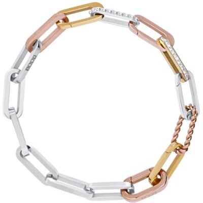 iXXXi Connect Bracciale composito Billie Argento 20cm, 20cm, Acciaio inossidabile, Nessuna pietra preziosa iXXXi Connect Bracciale composito Billie Argento 20cm, 20cm, Acciaio inossidabile, Nessuna pietra preziosa