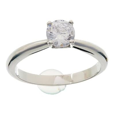Beneto Anello Silver Ring with Crystals AGG200 Circuito: 60 mm Marca, Estándar, Metallo Non prezioso, Nessuna Pietra preziosa Beneto Anello Silver Ring with Crystals AGG200 Circuito: 60 mm Marca, Estándar, Metallo Non prezioso, Nessuna Pietra preziosa