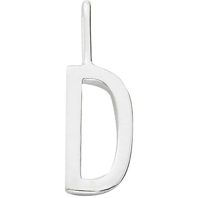 Design Letters Archetipo lettera 10mm, A-Z (argento) D Design Letters Archetipo lettera 10mm, A-Z (argento) D