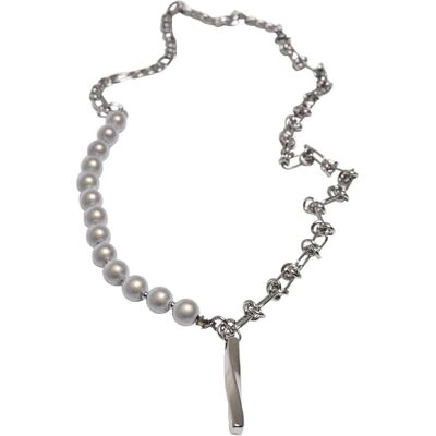 Urban Classics Mars Various Chain Necklace, Collana, Unisex Adulto, Argento (Silver), Taglia unica Urban Classics Mars Various Chain Necklace, Collana, Unisex Adulto, Argento (Silver), Taglia unica