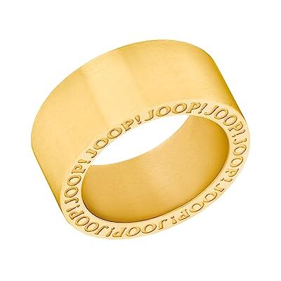 Joop! Anello, in Acciaio inox unisex Donna Uomo, oro, in confezione regalo, Joop! Anello, in Acciaio inox unisex Donna Uomo, oro, in confezione regalo,