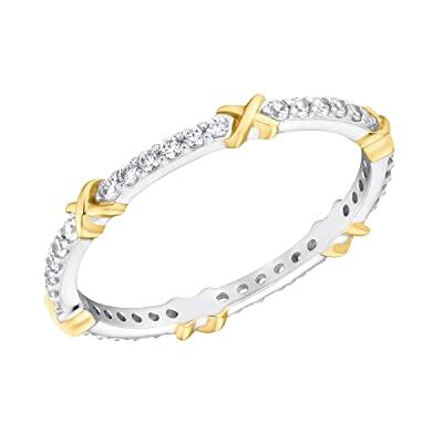 amor Anello da donna in argento Sterling 925, con zirconi sintetici, argento, in confezione regalo, 2035589, Argento 925 rodiato, Zirconi sintetici. amor Anello da donna in argento Sterling 925, con zirconi sintetici, argento, in confezione regalo, 2035589, Argento 925 rodiato, Zirconi sintetici.