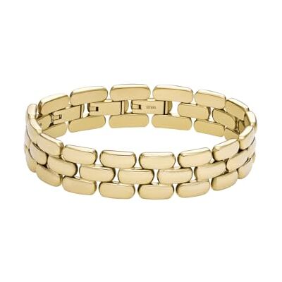 Fossil bracciale da uomo in acciaio inossidabile o pelle con chiusura a libro Fossil bracciale da uomo in acciaio inossidabile o pelle con chiusura a libro