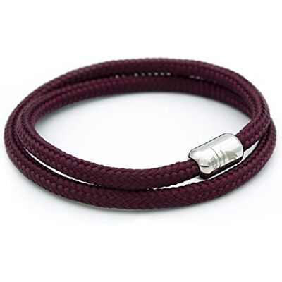 Wind Passion Bracciale magnetico Paracord per uomo e donna Corda nautica fatta a mano Cordino Surfera estiva Regalo di Natale Wind Passion Bracciale magnetico Paracord per uomo e donna Corda nautica fatta a mano Cordino Surfera estiva Regalo di Natale
