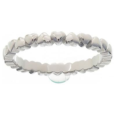 Beneto Anello Silver Ring with Hearts AGG344 Circuito: 52 mm Marca, Estándar, Metallo Non prezioso, Nessuna Pietra preziosa Beneto Anello Silver Ring with Hearts AGG344 Circuito: 52 mm Marca, Estándar, Metallo Non prezioso, Nessuna Pietra preziosa