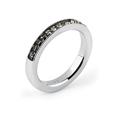 Brosway Anello Donna in Acciaio e Cristalli Collezione Tring BTGC56D Brosway Anello Donna in Acciaio e Cristalli Collezione Tring BTGC56D