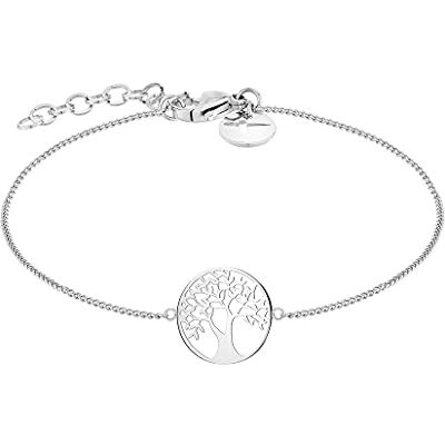 Tamaris gioielli Tree of Life Collection, collana, orecchini (orecchini a bottone & orecchini a cerchio) & bracciale in acciaio inossidabile con Lebensbaum-Motiv. Talisman idea regalo Tamaris gioielli Tree of Life Collection, collana, orecchini (orecchini a bottone & orecchini a cerchio) & bracciale in acciaio inossidabile con Lebensbaum-Motiv. Talisman idea regalo