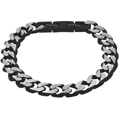 TOM TAILOR Bracciale da Uomo in Acciaio inox Nero TT-B0029 TOM TAILOR Bracciale da Uomo in Acciaio inox Nero TT-B0029