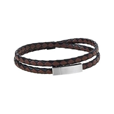 Skagen Bracciale Per Uomo Hulsten, Lunghezza: 185 mm Bracciale In Acciaio Inossidabile A 2 Toni, Skagen Bracciale Per Uomo Hulsten, Lunghezza: 185 mm Bracciale In Acciaio Inossidabile A 2 Toni,