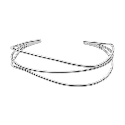 Skagen Bracciale Da Donna Kariana, 61 mm X 49,5 mm Di Lunghezza Interna Bracciale In Acciaio Inossidabile Argento, Skagen Bracciale Da Donna Kariana, 61 mm X 49,5 mm Di Lunghezza Interna Bracciale In Acciaio Inossidabile Argento,