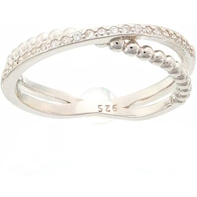 Beneto Anello Double Ring Made of Silver AGG145 Circuito: 54 mm Marca, Estándar, Metallo Non prezioso, Nessuna Pietra preziosa Beneto Anello Double Ring Made of Silver AGG145 Circuito: 54 mm Marca, Estándar, Metallo Non prezioso, Nessuna Pietra preziosa