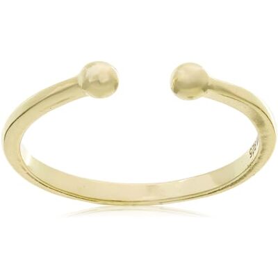 Beneto Anello Minimalist Gold-Plated Ring AGG470-G Marca, Estándar, Metallo Non prezioso, Nessuna Pietra preziosa Beneto Anello Minimalist Gold-Plated Ring AGG470-G Marca, Estándar, Metallo Non prezioso, Nessuna Pietra preziosa