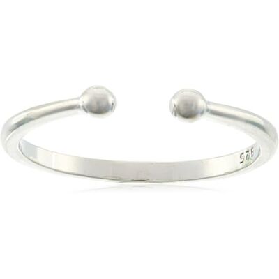 Brilio Silver Anello Minimalist Open Silver Ring RI104W Circuito: 60 mm Marca, Estándar, Metallo Non prezioso, Nessuna Pietra preziosa Brilio Silver Anello Minimalist Open Silver Ring RI104W Circuito: 60 mm Marca, Estándar, Metallo Non prezioso, Nessuna Pietra preziosa