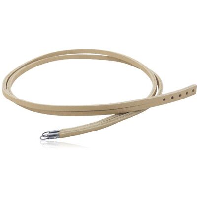 Trollbeads Bracciale/Collana Cuoio Beige Senza Chiusura l510645 Trollbeads Bracciale/Collana Cuoio Beige Senza Chiusura l510645