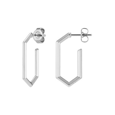 Burton Orecchini Geometrici a Cerchio da Donna Collezione EVER STACKED in Acciaio Inossidabile Burton Orecchini Geometrici a Cerchio da Donna Collezione EVER STACKED in Acciaio Inossidabile