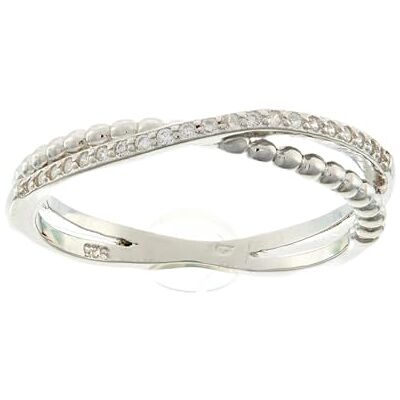 Beneto Anello Double Ring Made of Silver AGG145 Circuito: 60 mm Marca, Estándar, Metallo Non prezioso, Nessuna Pietra preziosa Beneto Anello Double Ring Made of Silver AGG145 Circuito: 60 mm Marca, Estándar, Metallo Non prezioso, Nessuna Pietra preziosa