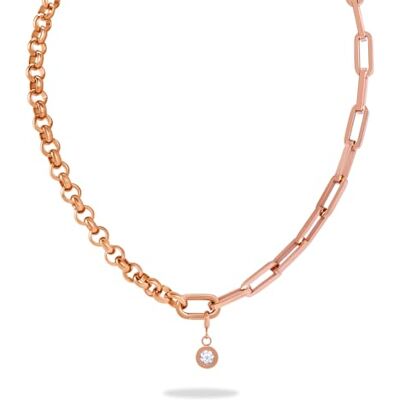 iXXXi Connect Collana composita Niké Rose Gold 45.5cm, 45.5cm, Acciaio inossidabile, Nessuna pietra preziosa iXXXi Connect Collana composita Niké Rose Gold 45.5cm, 45.5cm, Acciaio inossidabile, Nessuna pietra preziosa