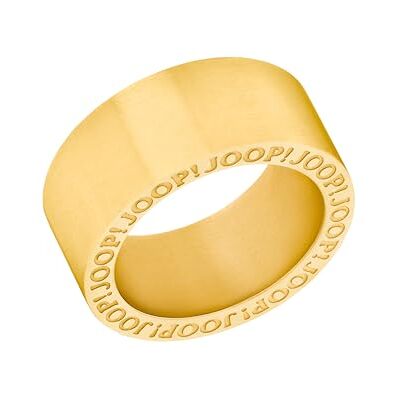 Joop! Anello, in Acciaio inox unisex Donna Uomo, oro, in confezione regalo, Joop! Anello, in Acciaio inox unisex Donna Uomo, oro, in confezione regalo,