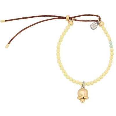 THUN Bracciale con perline colorate e pendente campanula THUN Bracciale con perline colorate e pendente campanula