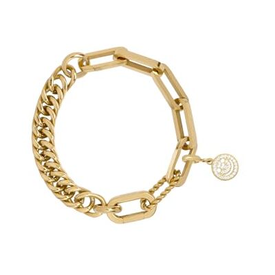 iXXXi Connect Bracciale composito Lisa Gold 17cm, 17cm, Acciaio inossidabile, Nessuna pietra preziosa iXXXi Connect Bracciale composito Lisa Gold 17cm, 17cm, Acciaio inossidabile, Nessuna pietra preziosa